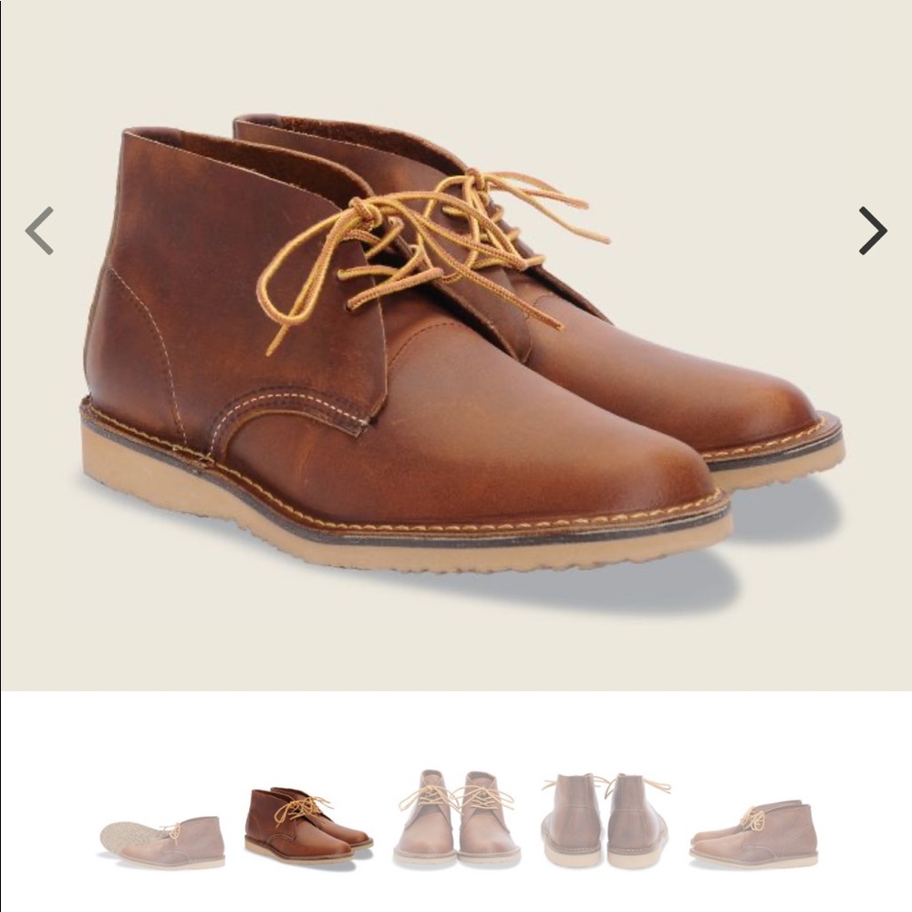Red Wing Weekender Chukka Copper Rough & Tough